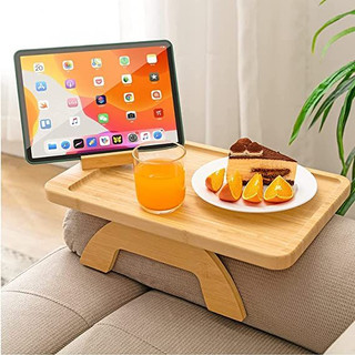 سینی دسته مبل چوبی تاشو
